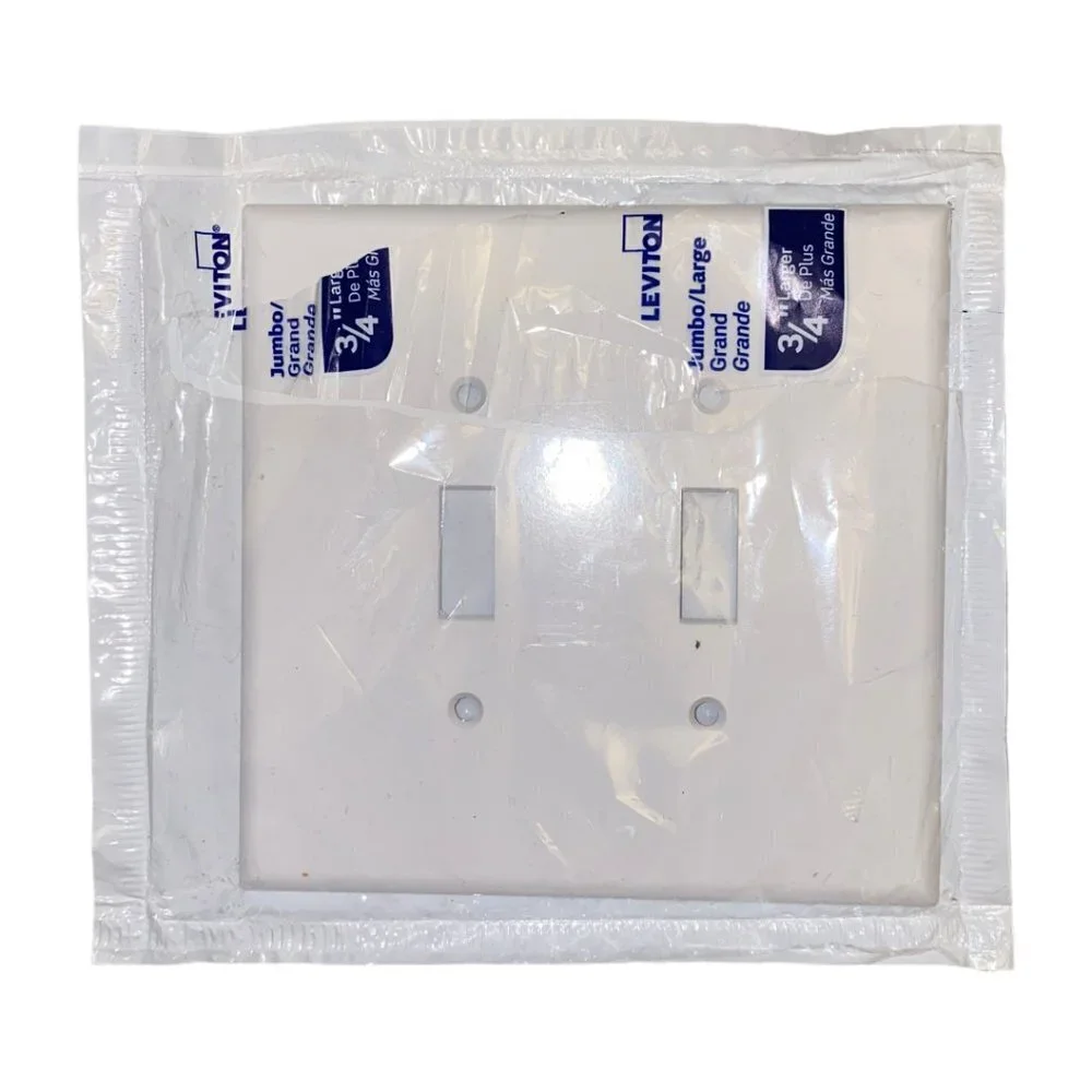 Leviton Jumbo Wall Outlet Plate Cover